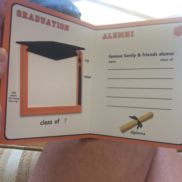 CLEMSON UNIVERSITY 101 MY FIRST TEXT BOARD BOOK - Picture 6 of 10